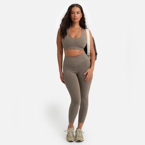 New Mate the Label Organic Stretch Midi Legging Medium Pebble $88